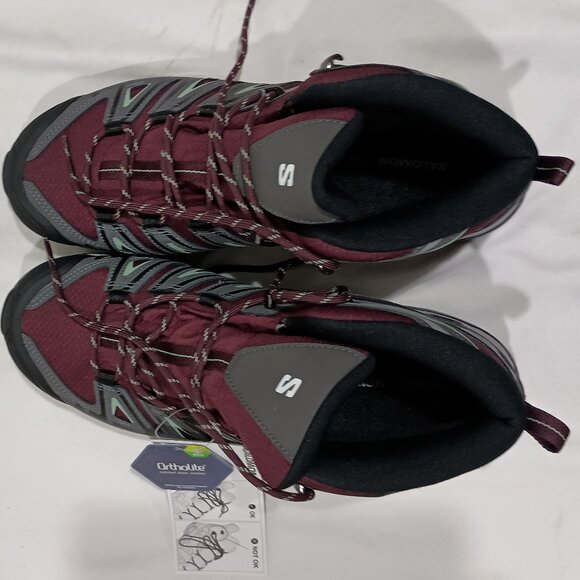 NWT Salomon Women's Size 11 X Ultra Pioneer Mid Clima Waterproof Hiking Boots - Picture 6 of 10